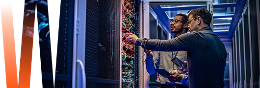 Landscape with a person