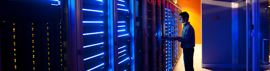 Landscape with a person